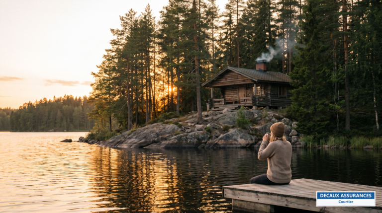 Région des mille lacs (Saimaa), Finlande — lacs, forêts et chalets