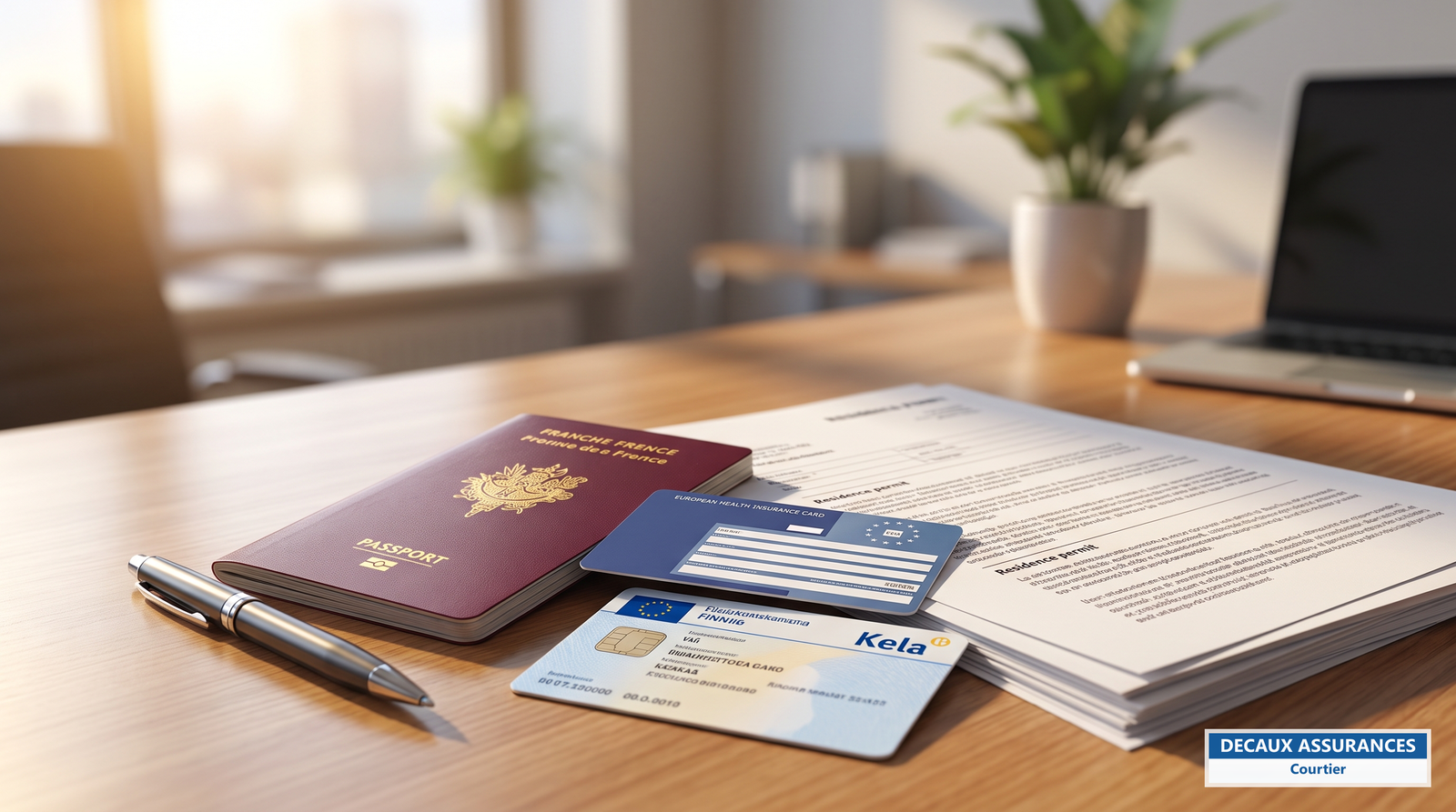 Passeport français, carte européenne d'assurance maladie, carte Kela et documents de séjour — s'installer en Finlande