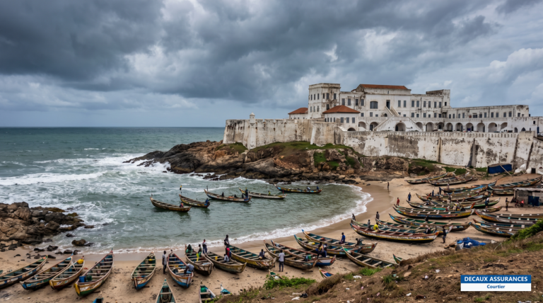 Château de Cape Coast, site historique de la traite, Ghana