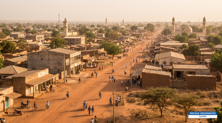 Tamale, principale ville du nord du Ghana