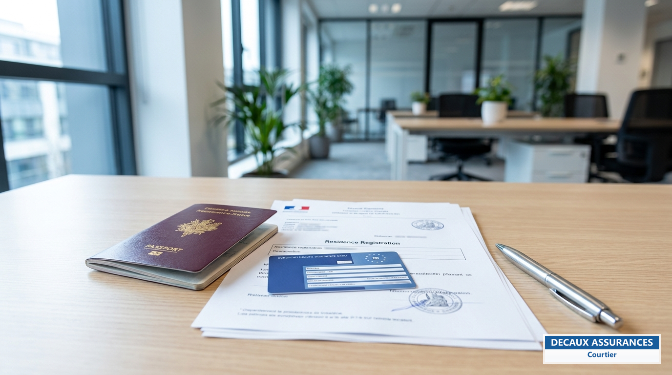 Passeport français, carte européenne d'assurance maladie et documents d'inscription — s'installer en Islande