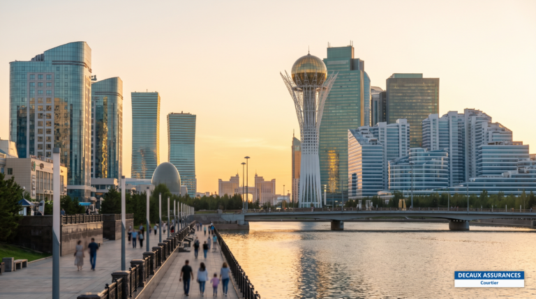 Astana, capitale du Kazakhstan — tour Baïterek et architecture moderne