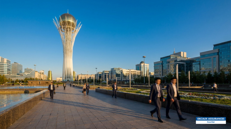 Tour Baïterek à Astana, Kazakhstan — emblème de la capitale