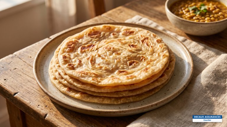 Chapati kényan, galette de blé dorée