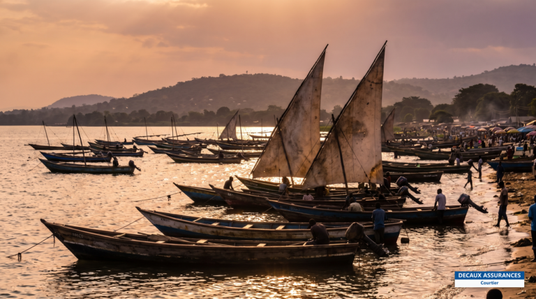 Kisumu au bord du lac Victoria, ouest du Kenya