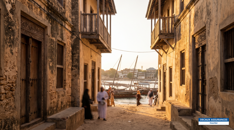 Vieille ville de Lamu, architecture swahilie classée UNESCO, Kenya