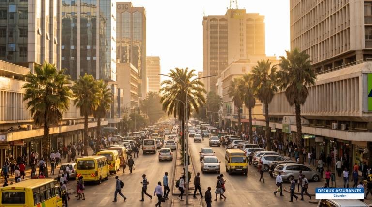 Skyline de Nairobi, capitale du Kenya — vivre dans le hub régional de l'Afrique de l'Est