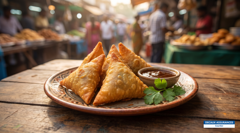 Samosas kényans, chaussons frits garnis