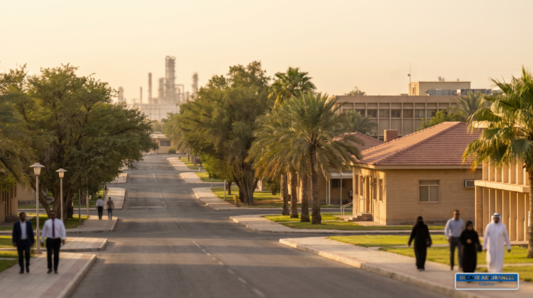 La cité-jardin d'Al-Ahmadi au Koweït — ville de l'industrie pétrolière