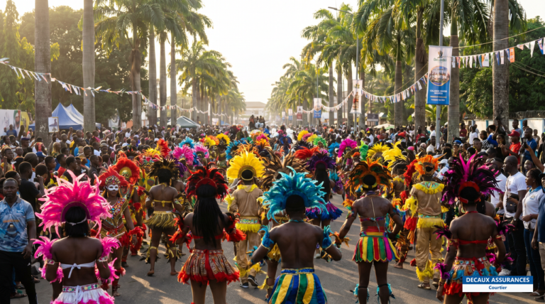 Carnaval de Calabar, costumes colorés, Cross River, Nigeria