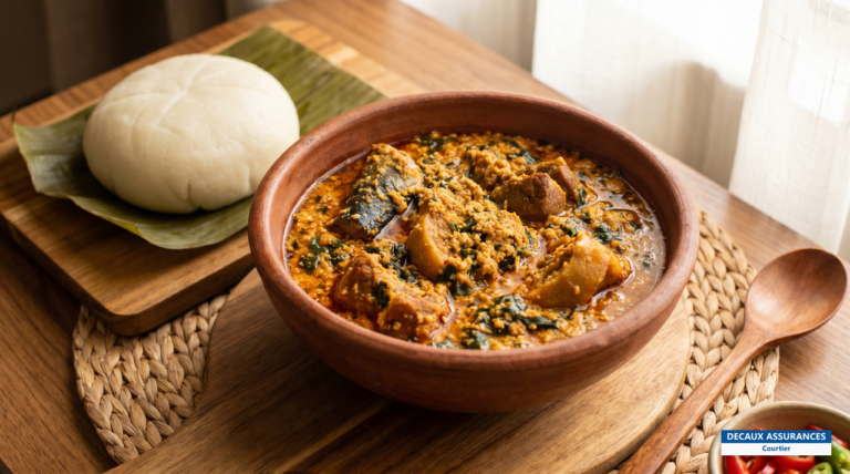 Egusi soup, soupe aux graines de melon, Nigeria