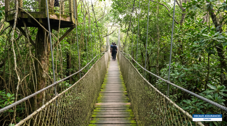Lekki Conservation Centre et sa passerelle dans la canopée, Lagos, Nigeria