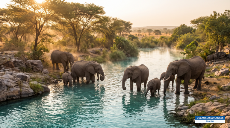 Parc national de Yankari et ses éléphants, Bauchi, Nigeria