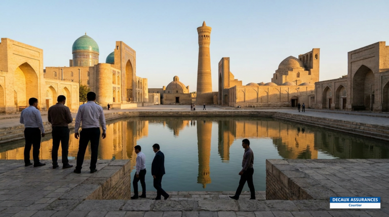 Centre historique de Boukhara, Ouzbékistan — minaret Kalyan et madrasas