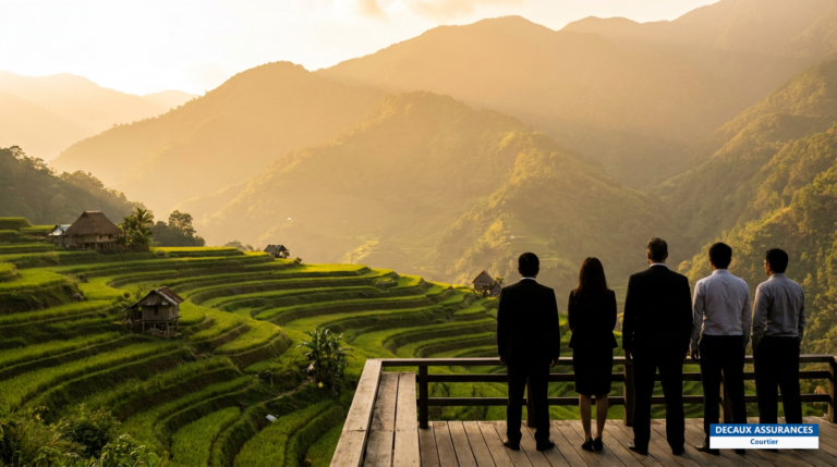 Rizières en terrasses de Banaue dans la Cordillera, nord de Luçon, Philippines