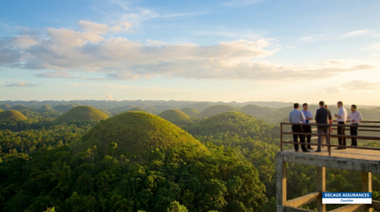 Chocolate Hills de Bohol et tarsier, Visayas, Philippines