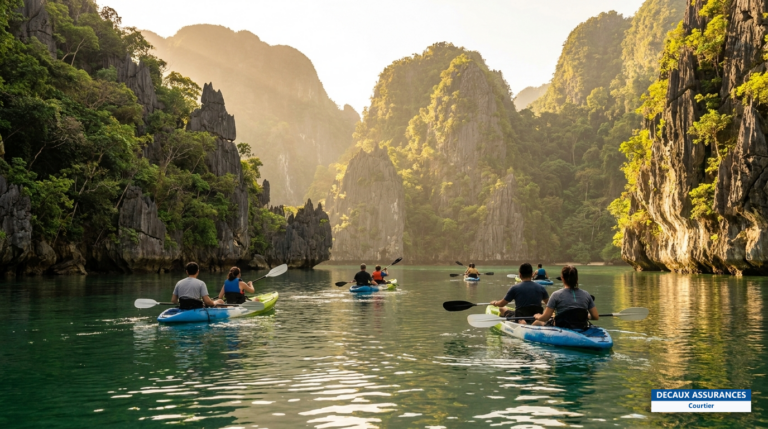 Lagons et karsts calcaires d'El Nido à Palawan, Philippines