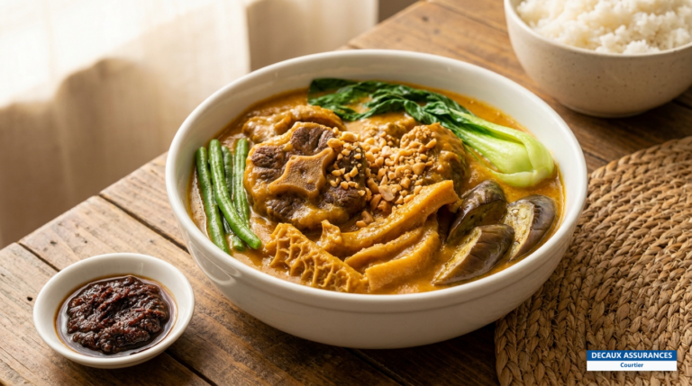 Kare-kare, ragoût philippin à la sauce d'arachide