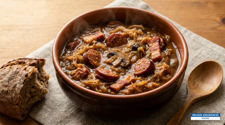 Bigos, choucroute du chasseur polonaise mijotée