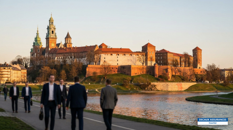 Château royal du Wawel dominant la Vistule à Cracovie, Pologne