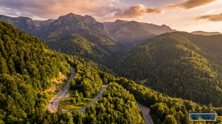 Carpates roumaines et route de montagne — randonnées et nature en Roumanie