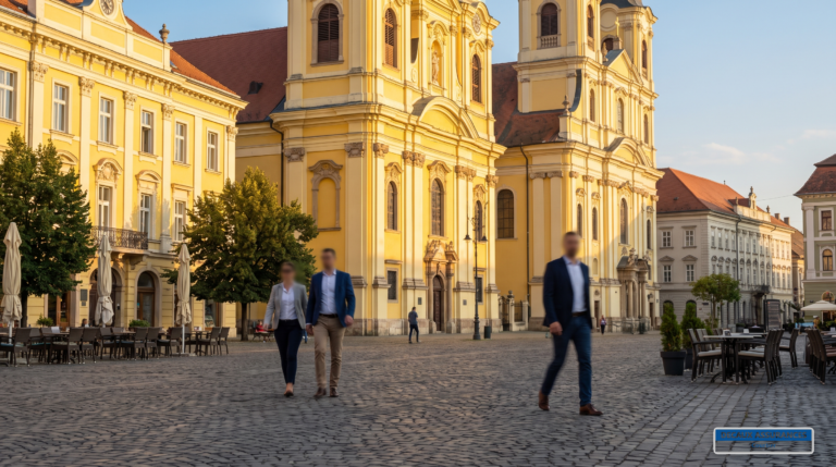 Timișoara, Roumanie — places baroques et patrimoine de l'ouest du pays