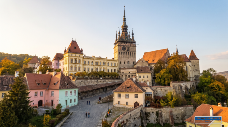 Sighișoara, Transylvanie, Roumanie — cité médiévale classée
