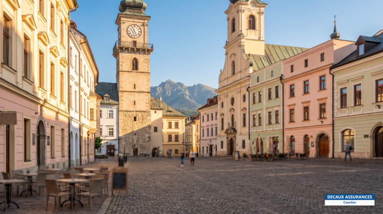 Banská Bystrica, Slovaquie — ville du centre, au pied des Basses Tatras