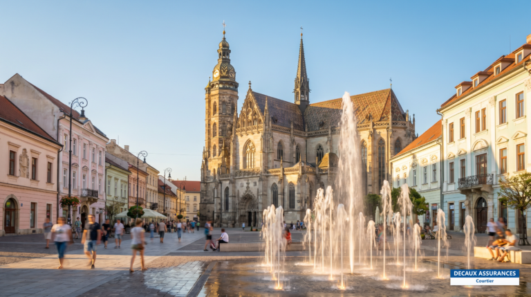 Košice, Slovaquie — centre historique gothique, deuxième ville et pôle de l'est
