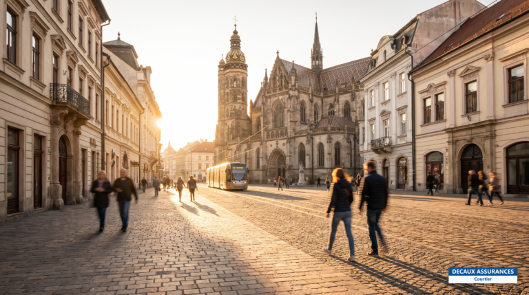 Košice, Slovaquie — centre historique gothique, deuxième ville du pays à l'est