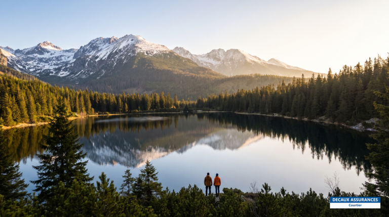 Sommets des Hautes Tatras enneigés, Slovaquie — massif alpin des Carpates