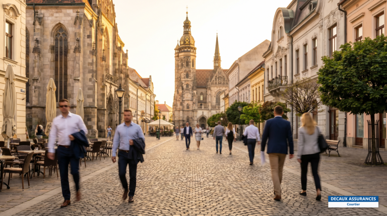 Centre historique gothique de Košice, Slovaquie — deuxième ville du pays, à l'est