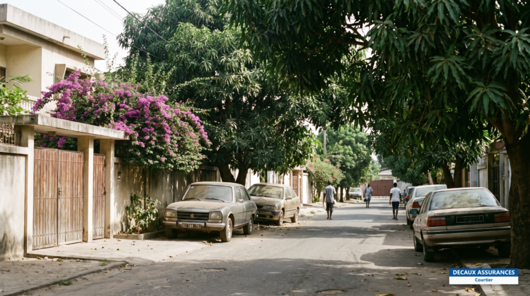 Quartier résidentiel de la Haie Vive à Cotonou, Bénin — cadre de vie de la communauté française