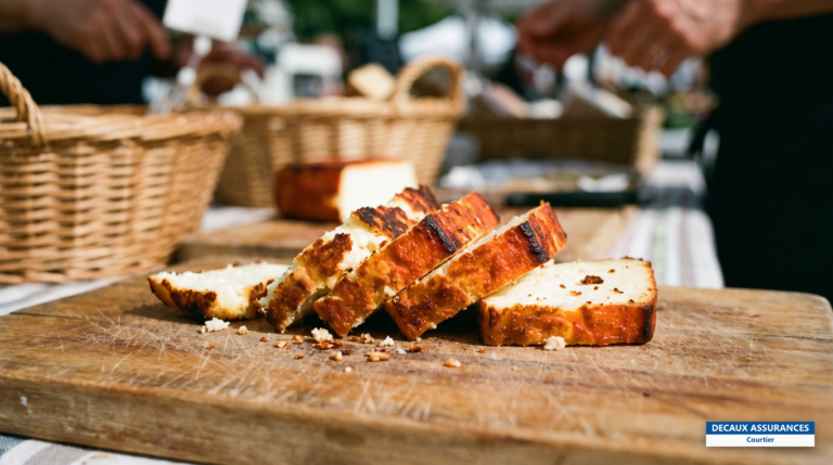 Wagasi béninois — fromage peul de lait de vache teinté d'orange, poêlé