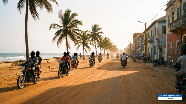 Front de mer et avenues de Cotonou, capitale économique du Bénin — cadre de vie des expatriés français