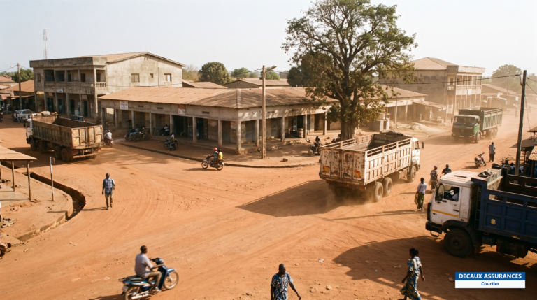 Parakou, principale métropole du nord du Bénin — carrefour commercial et terminus ferroviaire