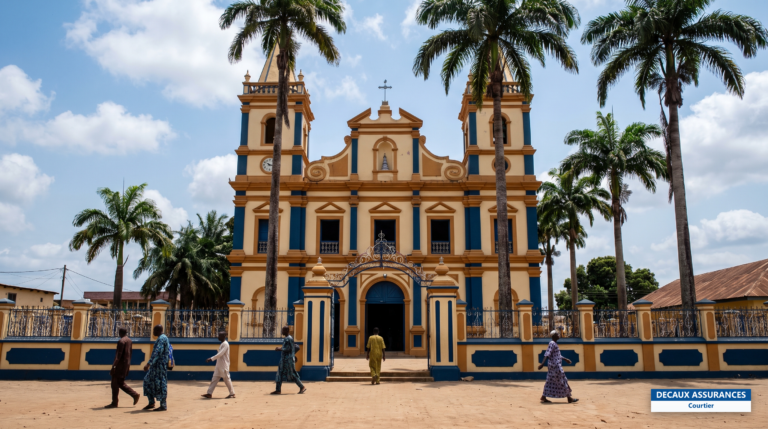 Porto-Novo, capitale officielle du Bénin — Grande Mosquée afro-brésilienne et palais royal Honmè