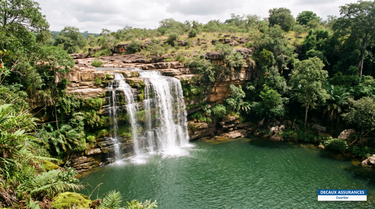 Massif du Fouta-Djalon en Guinée — plateaux, cascades et sources du château d'eau de l'Afrique de l'Ouest