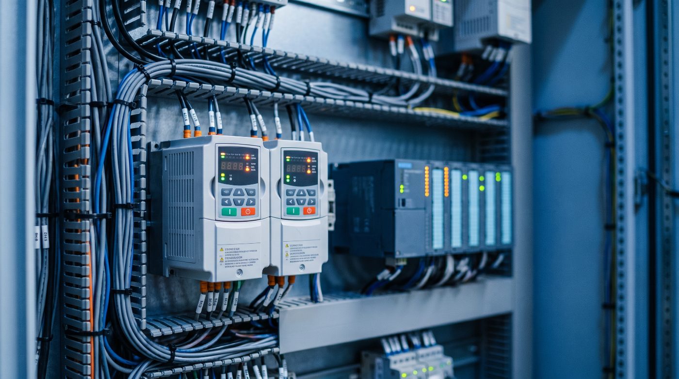 Variateurs de vitesse et automate industriel