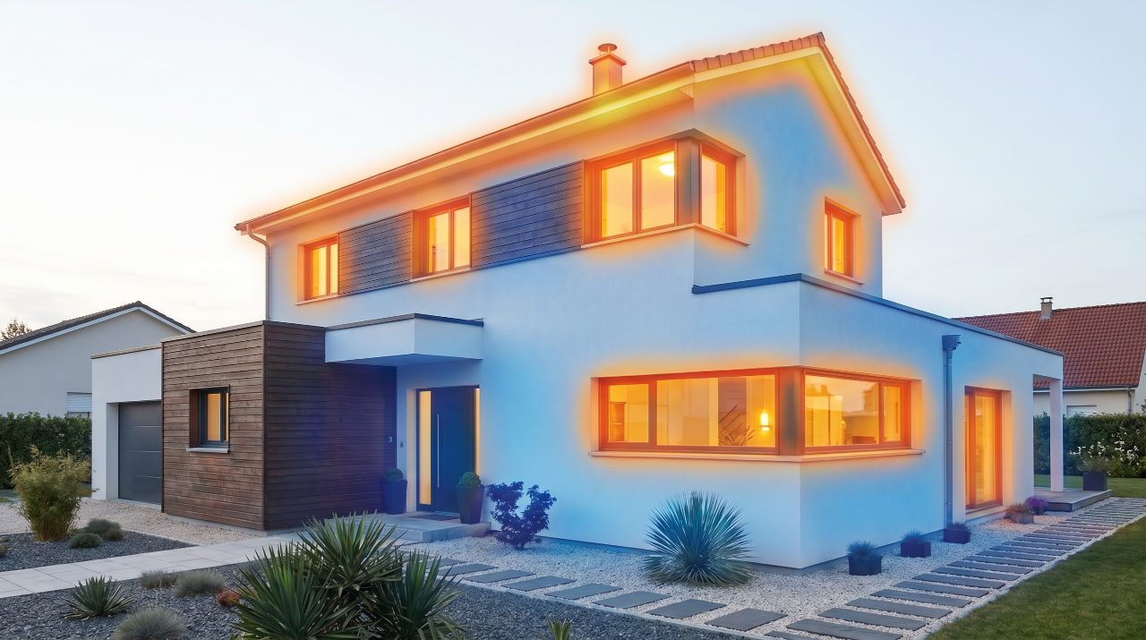 Audit énergétique d'une maison individuelle avec thermographie infrarouge — Assurance RC Pro Qualibat 8731 Decaux Assurances
