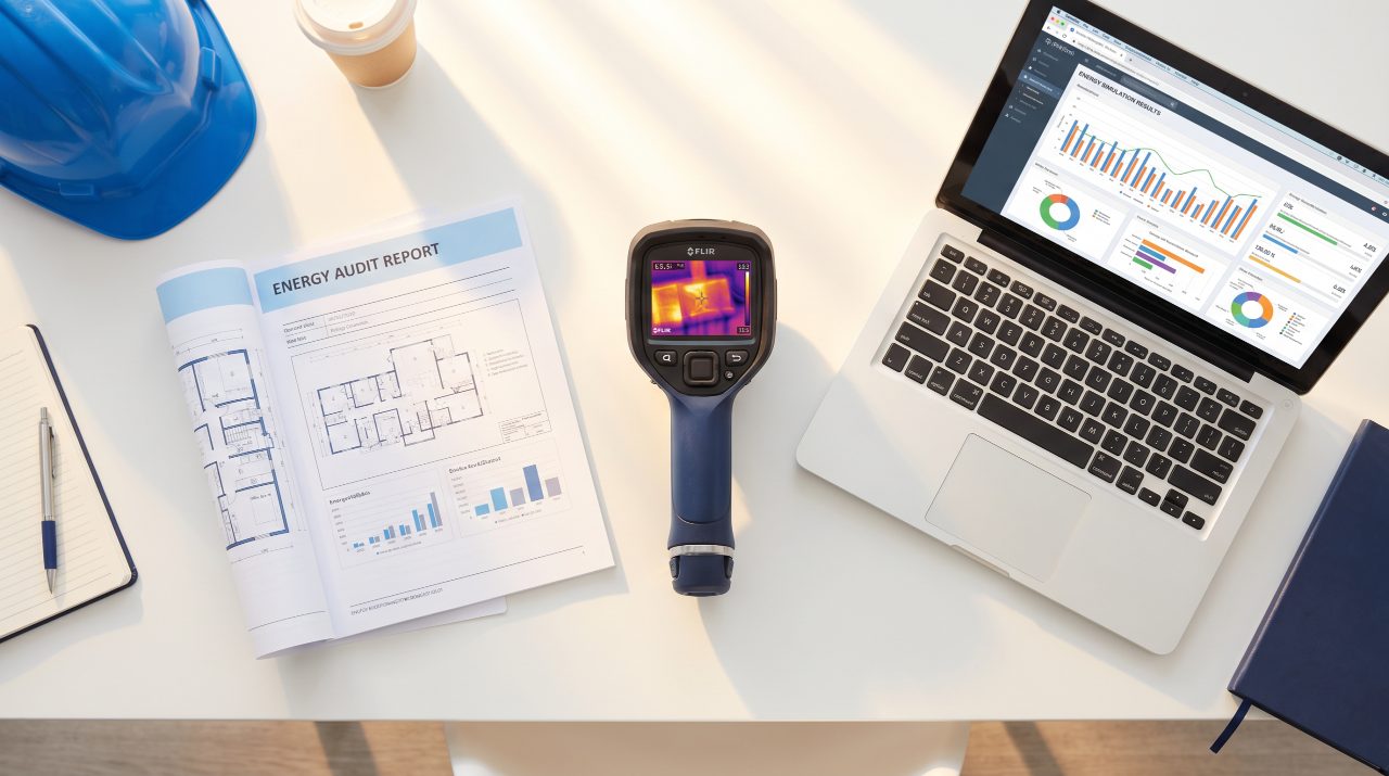 Rapport d'audit énergétique, caméra thermique et logiciel de simulation — erreur d'audit couverte par la RC Pro Qualibat 8731