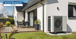 Maison équipée d'une pompe à chaleur - Decaux Assurances
