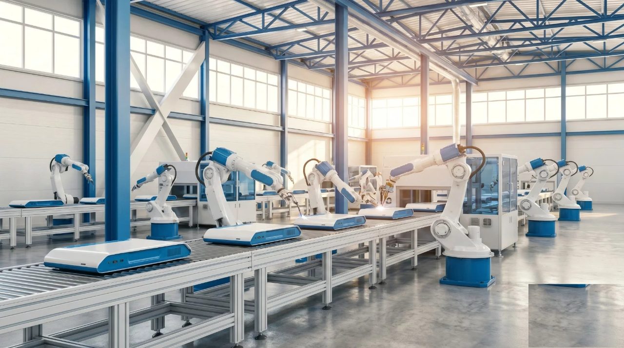 Ligne de production industrielle — RC Produits