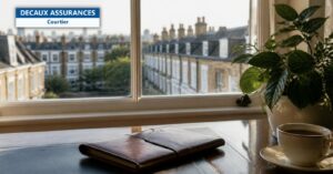 Bureau face aux maisons de Londres - règles d’immigration au Royaume-Uni - Decaux Assurances